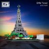 LOZ Lizhi Eiffel Tower Mini small particle building blocks famous buildings three dimensional assembled model toys - LOZ Blocks Store