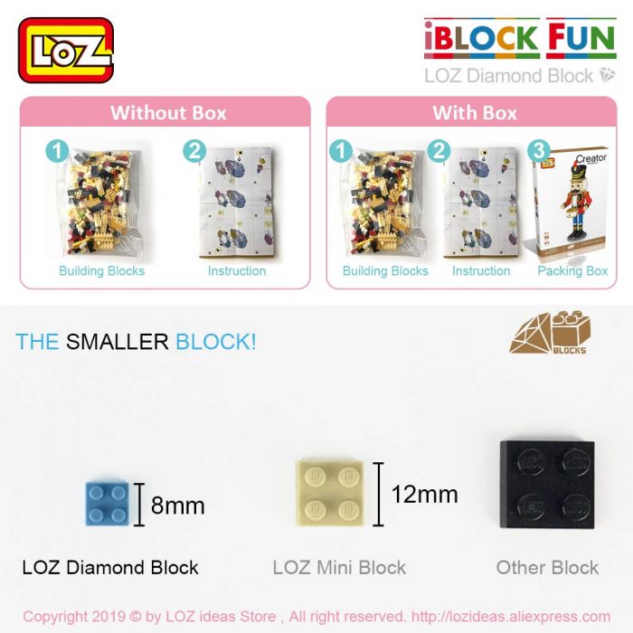 LOZ Micro Blocks Diamond Bricks Anpanman Red Fox Cartoon Character Anime Action Figures DIY Assembly Toys 5 - LOZ Blocks Store