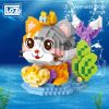 LOZ micro particle building blocks submarine mermaid adult difficult assembly girl puzzle DIY model toy - LOZ Blocks Store
