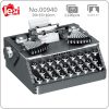 Lezi 00940 Retro Classic Typer Mechanic Typewriter Marking Machine DIY Mini Blocks Bricks Building Toy For - LOZ Blocks Store