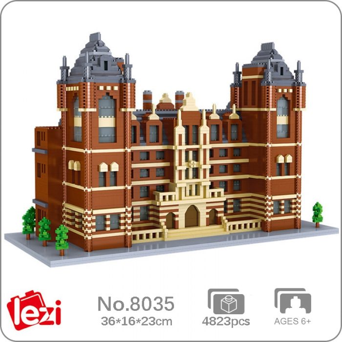 Lezi 8035 World Architecture Royal College Of Music School DIY Mini Diamond Blocks Bricks Building Toy - LOZ Blocks Store