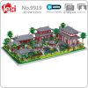 Lezi 9919 World Architecture Pavilion Temple Lake Garden Light Mini Diamond Blocks Bricks Building Toy For - LOZ Blocks Store