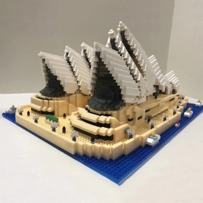 PZX 9916 World Architecture Sydney Opera House Theater Ocean Ship 3D Mini Diamond Blocks Bricks Building 5 - LOZ Blocks Store