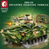 SEMBO 744pcs ZBD 04 Infantey Fighting Vehicle Military Building Blocks Armed Weapon Tanks Toys For Boys - LOZ Blocks Store