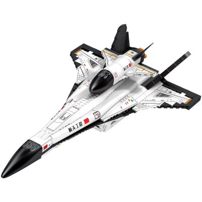 SEMBO BLOCK 1092PCS Aerospace Aircraft Military Building Blocks Mini Figures DIY Airplane Toys Gifts Adult Child 5 - LOZ Blocks Store