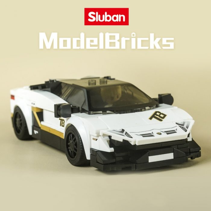 Sluban Building Block Toys Bull Roadster 276PCS Model Bricks B0957 Compatbile With Leading Brands Construction Kits 5 - LOZ Blocks Store