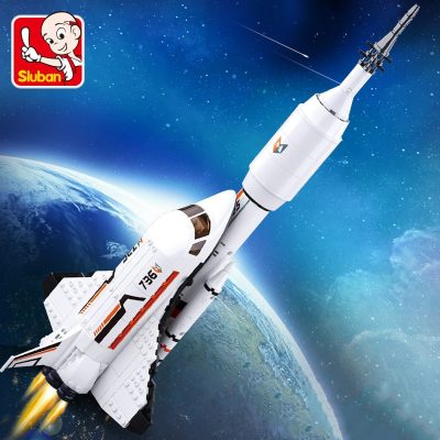 Sluban Building Block Toys Saturn Long March Rocket 167PCS Model Bricks B0735 Compatbile With Leading Brands 2 - LOZ Blocks Store