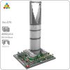 YZ 070 World Architecture Saudi Arabia Kingdom Tower Hotel DIY Mini Diamond Blocks Bricks Building Toy - LOZ Blocks Store