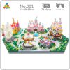 YZ 081 Architecture Amusement Park Castle Ferris Wheel Merry go round Tree Mini Diamond Blocks Bricks - LOZ Blocks Store