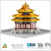 YZ 9133 World Architecture Imperial Palace Watchtower LED Light Mini Diamond Blocks Bricks Building Toy For - LOZ Blocks Store