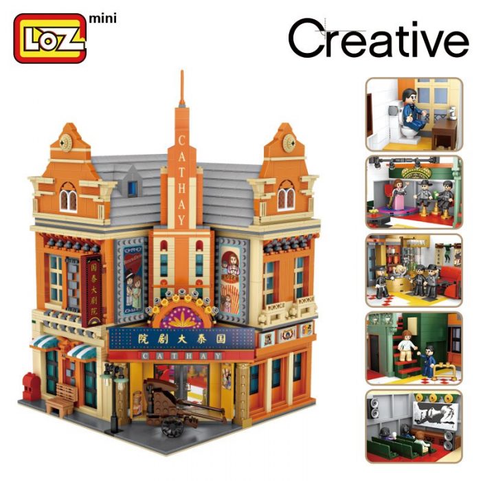 loz building blocks Cathay Pacific Theater Republic of China mini small particle assembly toys large and 5 - LOZ Blocks Store