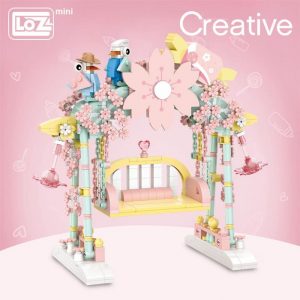 LOZ 1126 Mini Building Blocks Pink Building Block